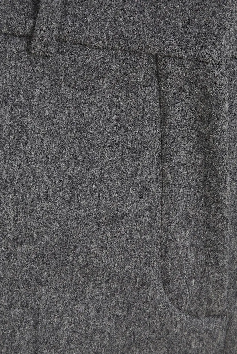 Брюки FLANNEL WOOL SLIM STRAIGHT PANTS 3