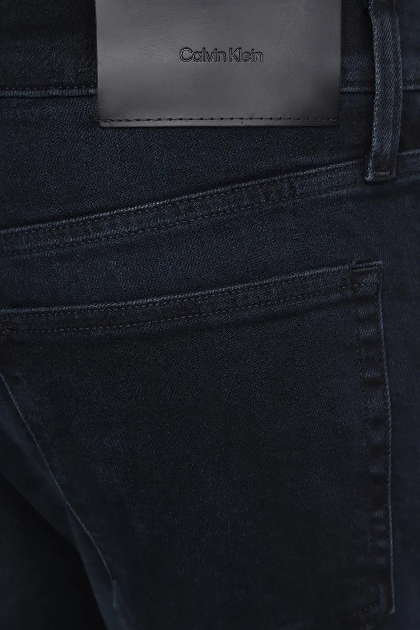 Мужские темно-синие джинсы SLIM FIT BLUE 6