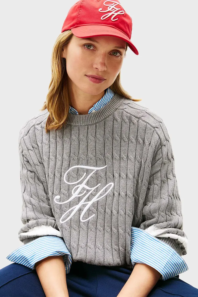 Свитер TEXTURED GRAPHIC C-NK LS SWT 4