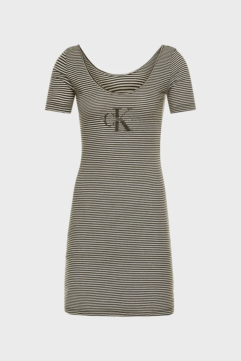 Платье MONOGRAM STRIPE BALLET DRESS 5