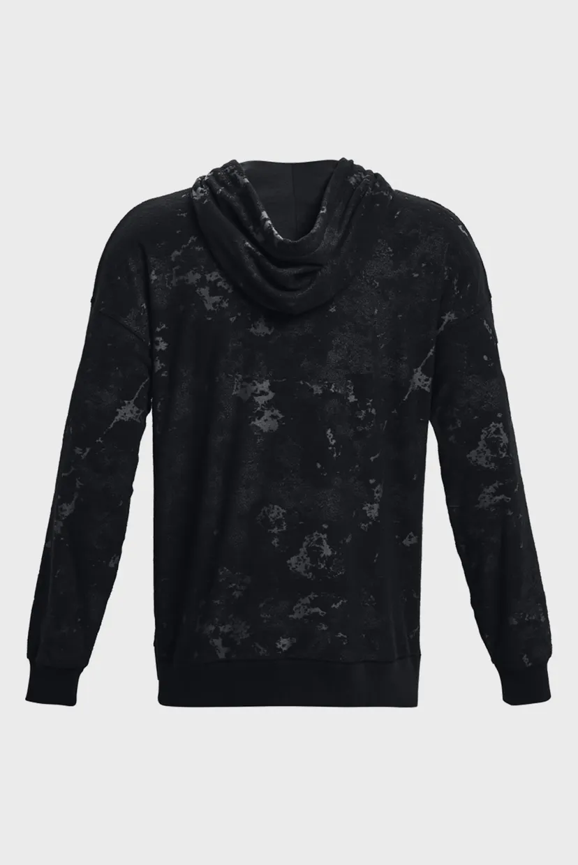 Мужское черное худи UA Journey Terry Hoodie 6