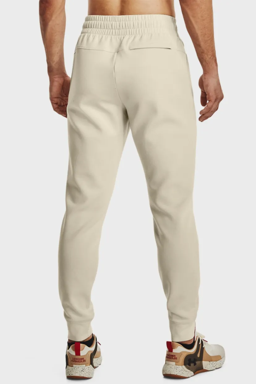 Мужские бежевые спортивные брюки UA Summit Knit Jogger 7