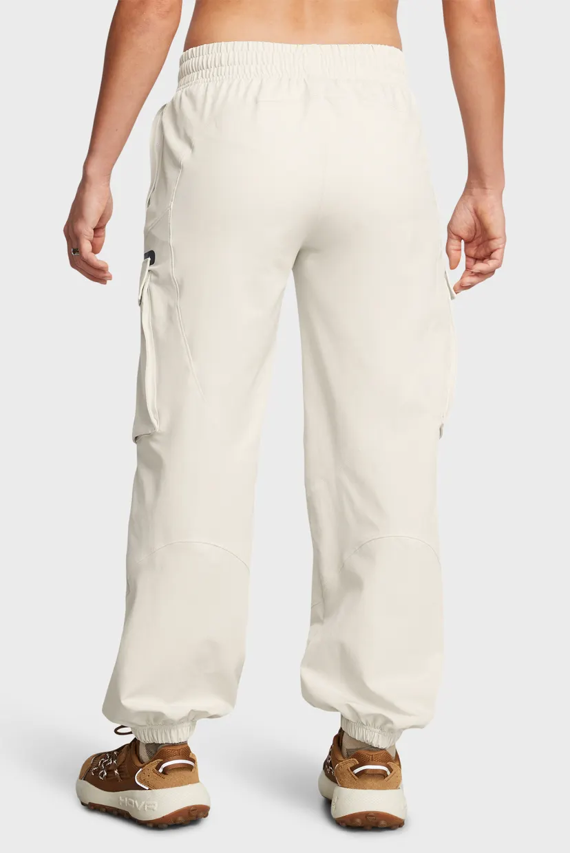 Женские бежевые спортивные брюки UA Unstoppable Cargo Pants 3