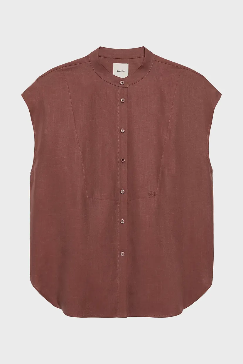 Рубашка с коротким рукавом TENCEL LINEN SL RELAXED SHIRT 5