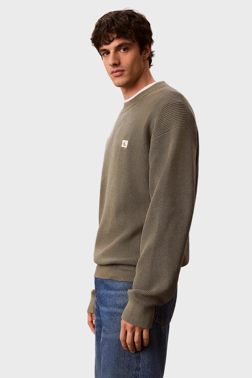 Свитер/LS EZ COTTON WAFFLE CRWNK SWTR 9 3