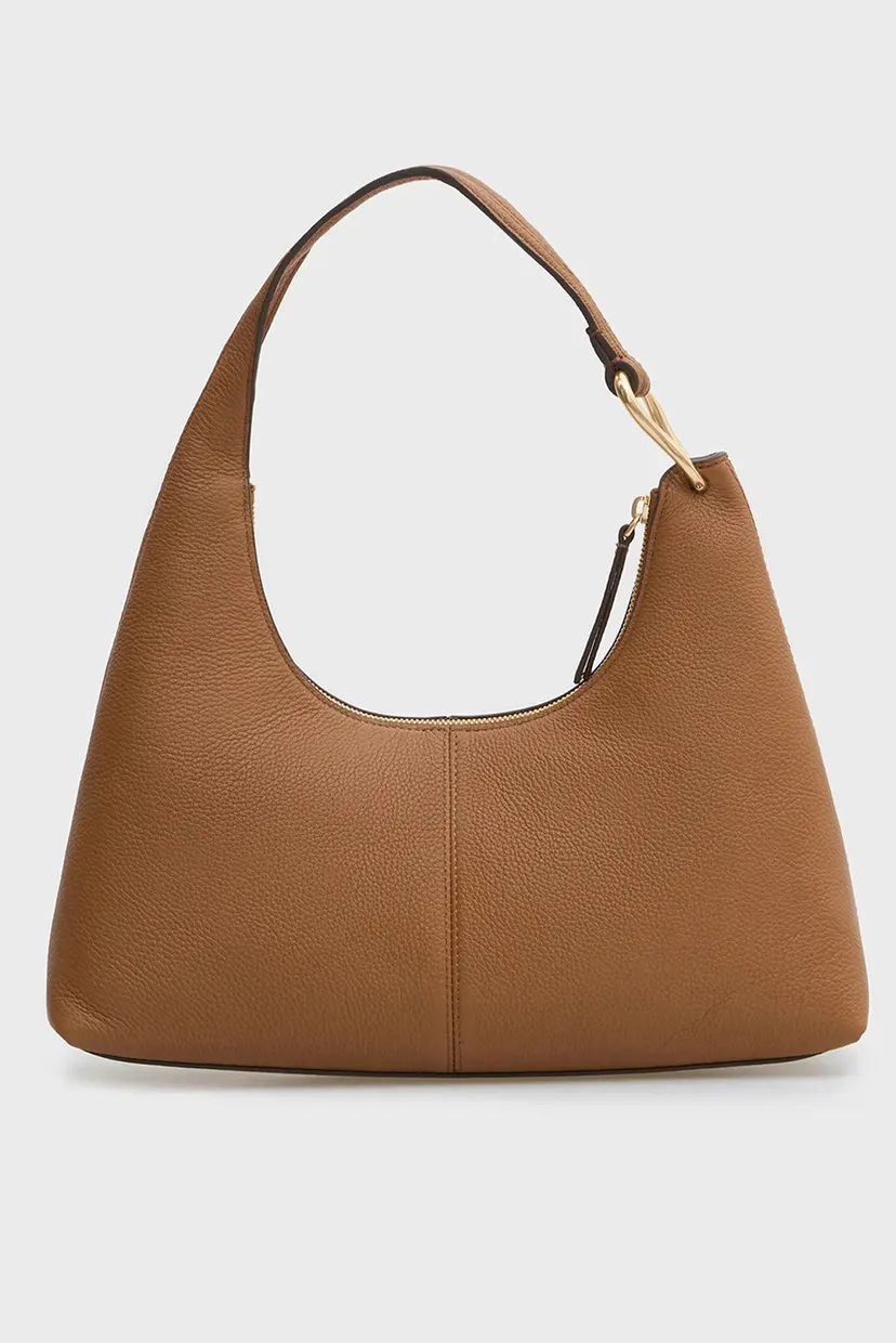 Сумка/SLOUCHY LEATHER SHOULDER BAG 4