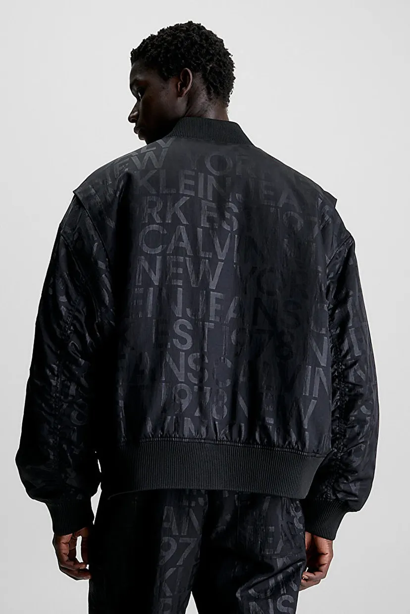 Куртка демисезонная LOGO AOP FASHION BOMBER JACKET 3
