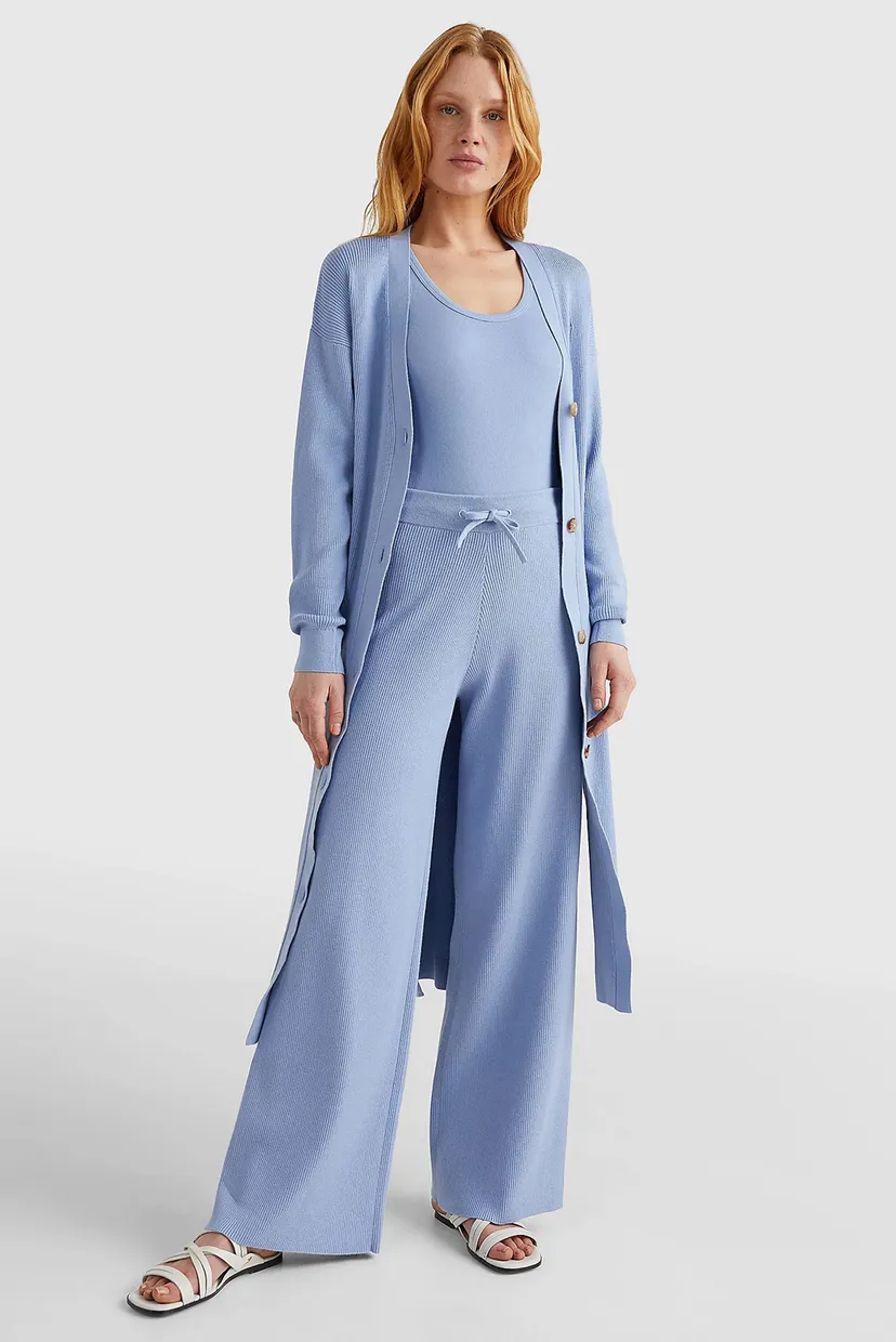 Штаны SOFT RIB WIDE LEG PANT 7