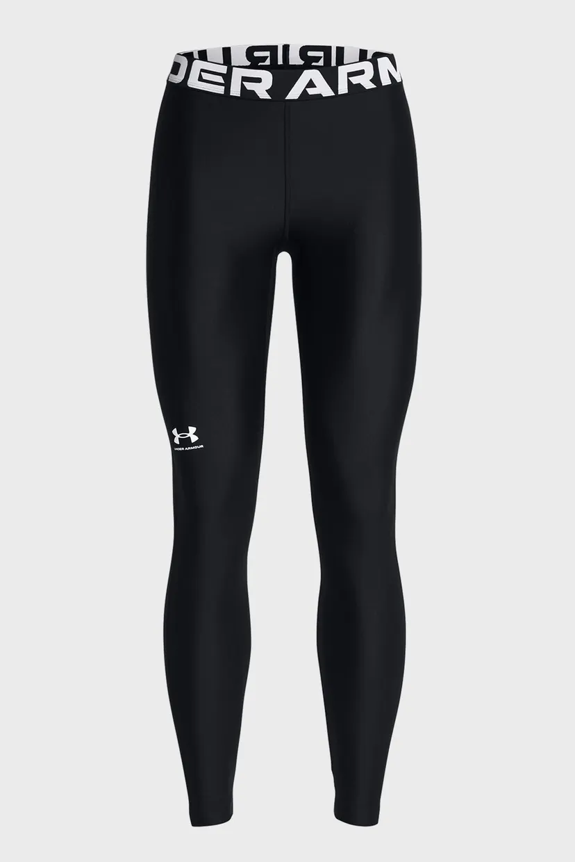 Женские черные тайтсы UA HG Authentics Legging 4