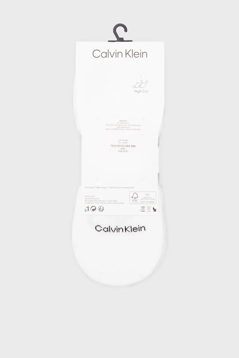 Следы CK MEN FOOTIE HIGH CUT 3P LOGO 6
