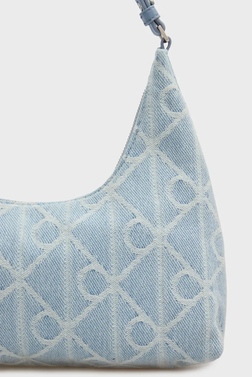 Сумка EMBLEM AOP DENIM SHOULDER BAG 5