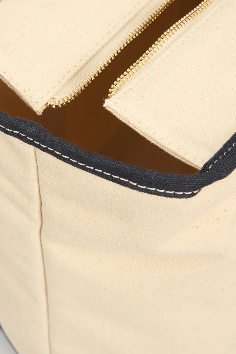 Женская бежевая сумка TH SUMMER CANVAS TOTE 5