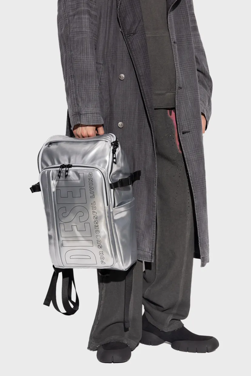 Чемодан DIESEL METALLIC PU BACKPACK-BLACK 3