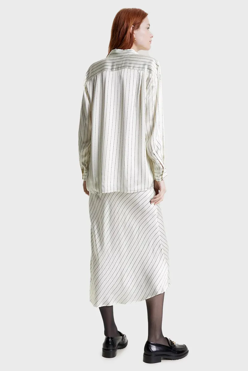 Рубашка SATIN STRIPED FLUID SHIRT LS 3