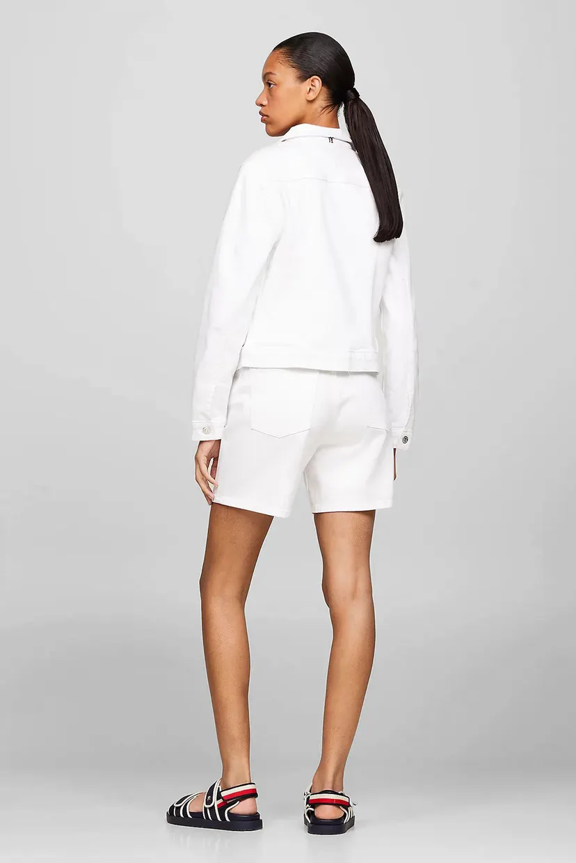 Куртка джинсовая DNM SLIM JACKET WHITE 3
