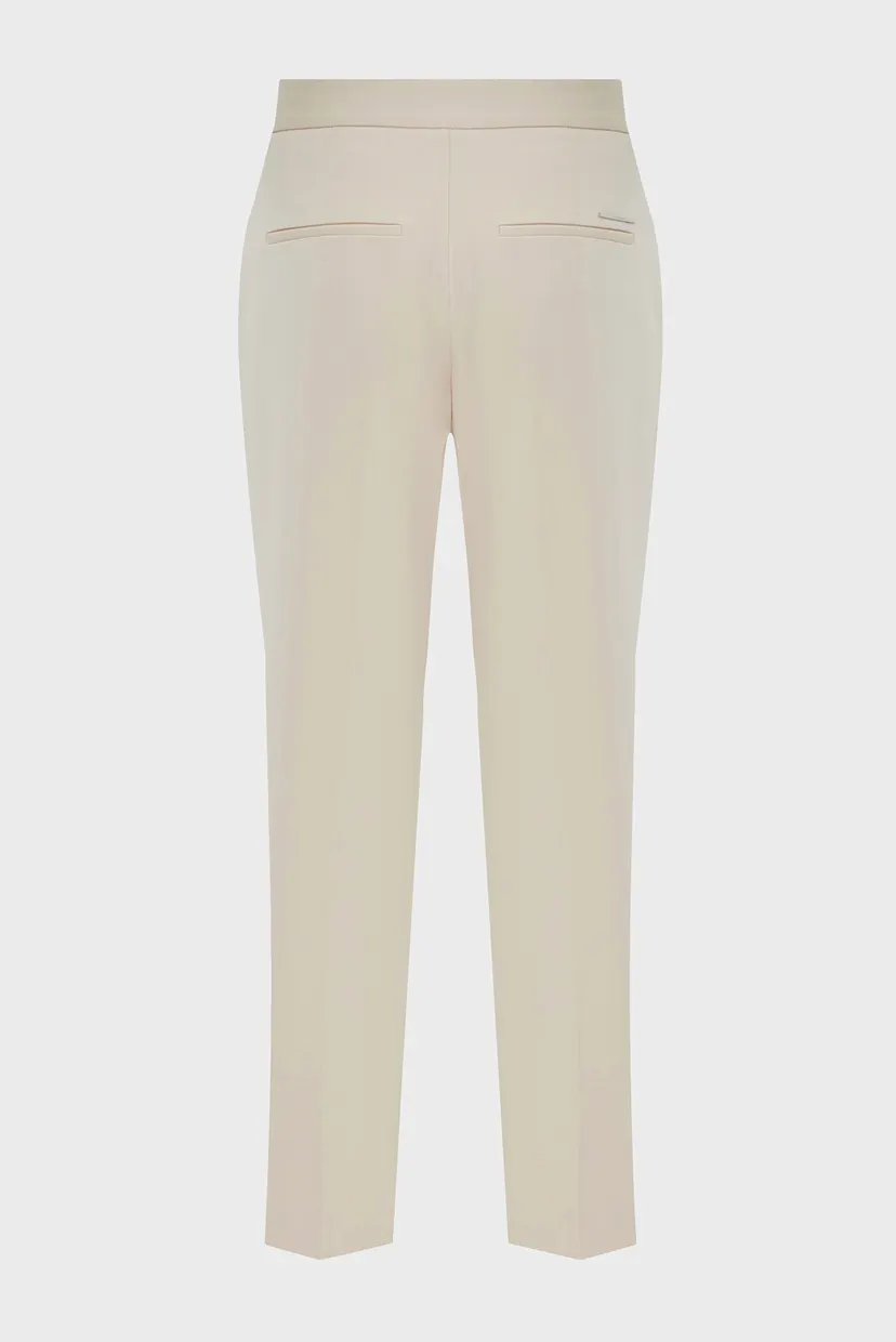 Женские бежевые брюки COTTON STRETCH SLIM 7