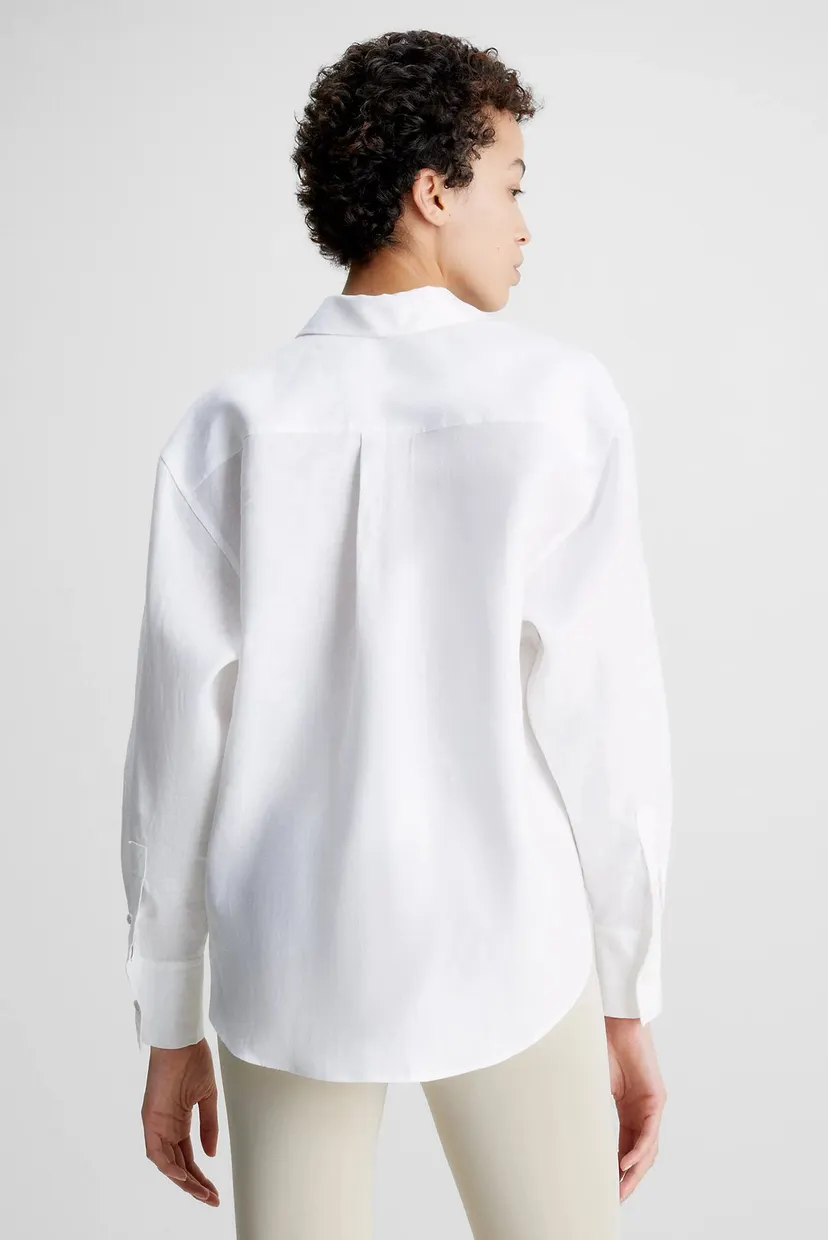 Рубашка LINEN RELAXED SHIRT 8