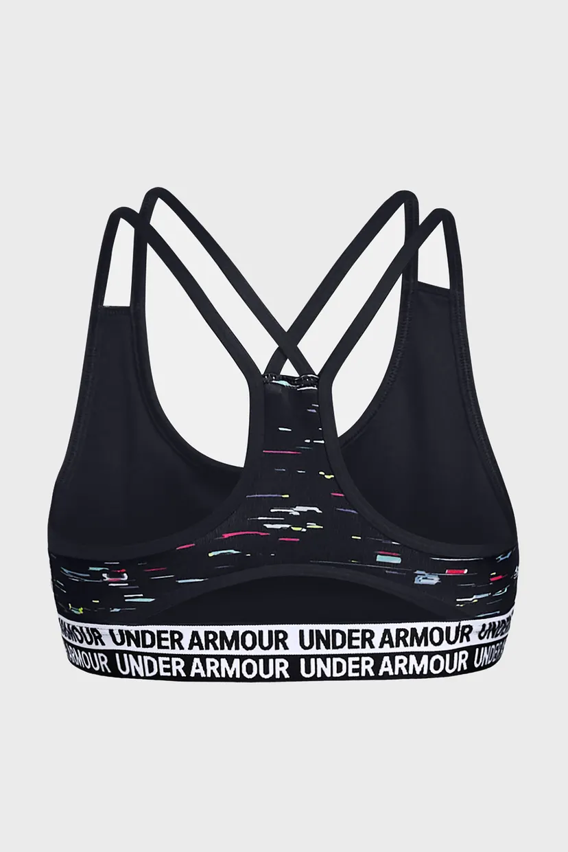 Детский черный топ Armour HeatGear Novelty 4