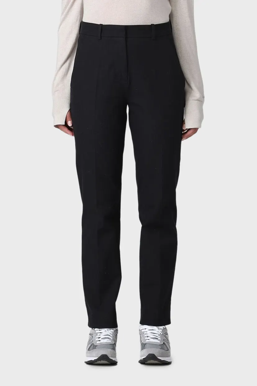 Женские черные брюки STRETCH GABARDINE SLIM ANKLE 4