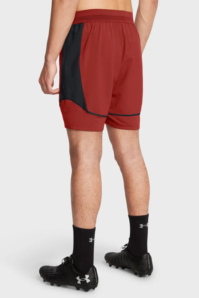 Мужские бордовые шорты UA M's Ch. Pro Train Short 3