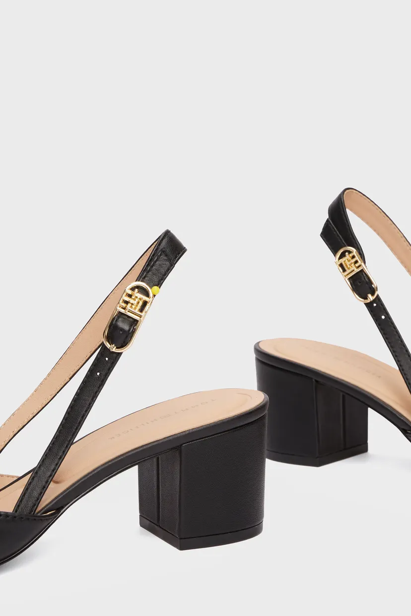 Туфли PUMP SLINGBACK SMOOTH LEATHER 4