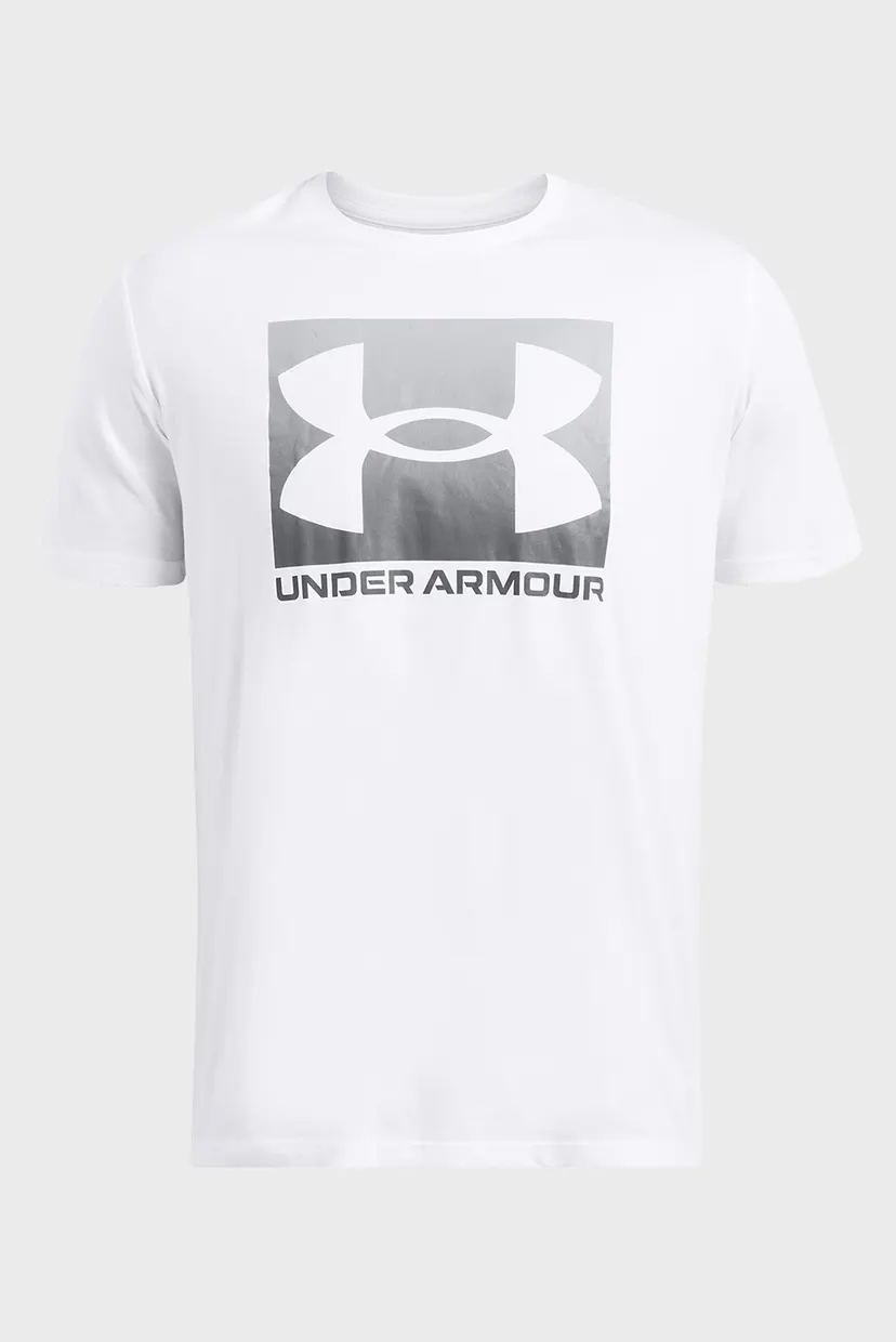 Футболка UA M BOXED SPORTS UPDATED SS-WHT 3