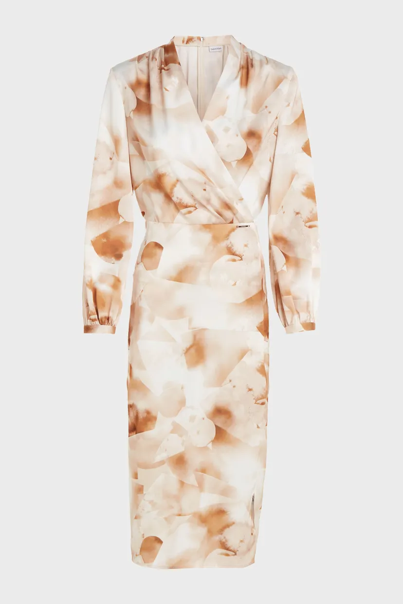 Платье WATERCOLOR SATIN SHINE DRESS 4