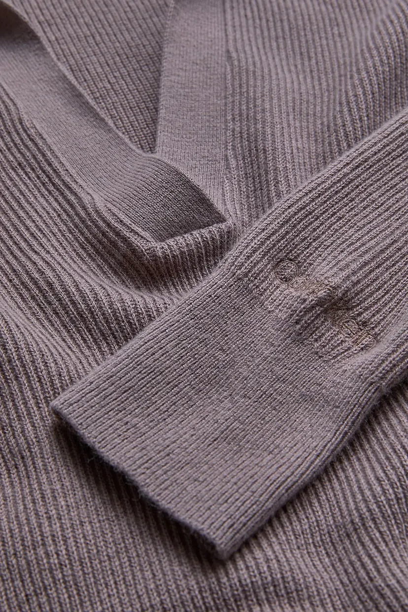 Свитер RIB OPEN NECK SWEATER 10