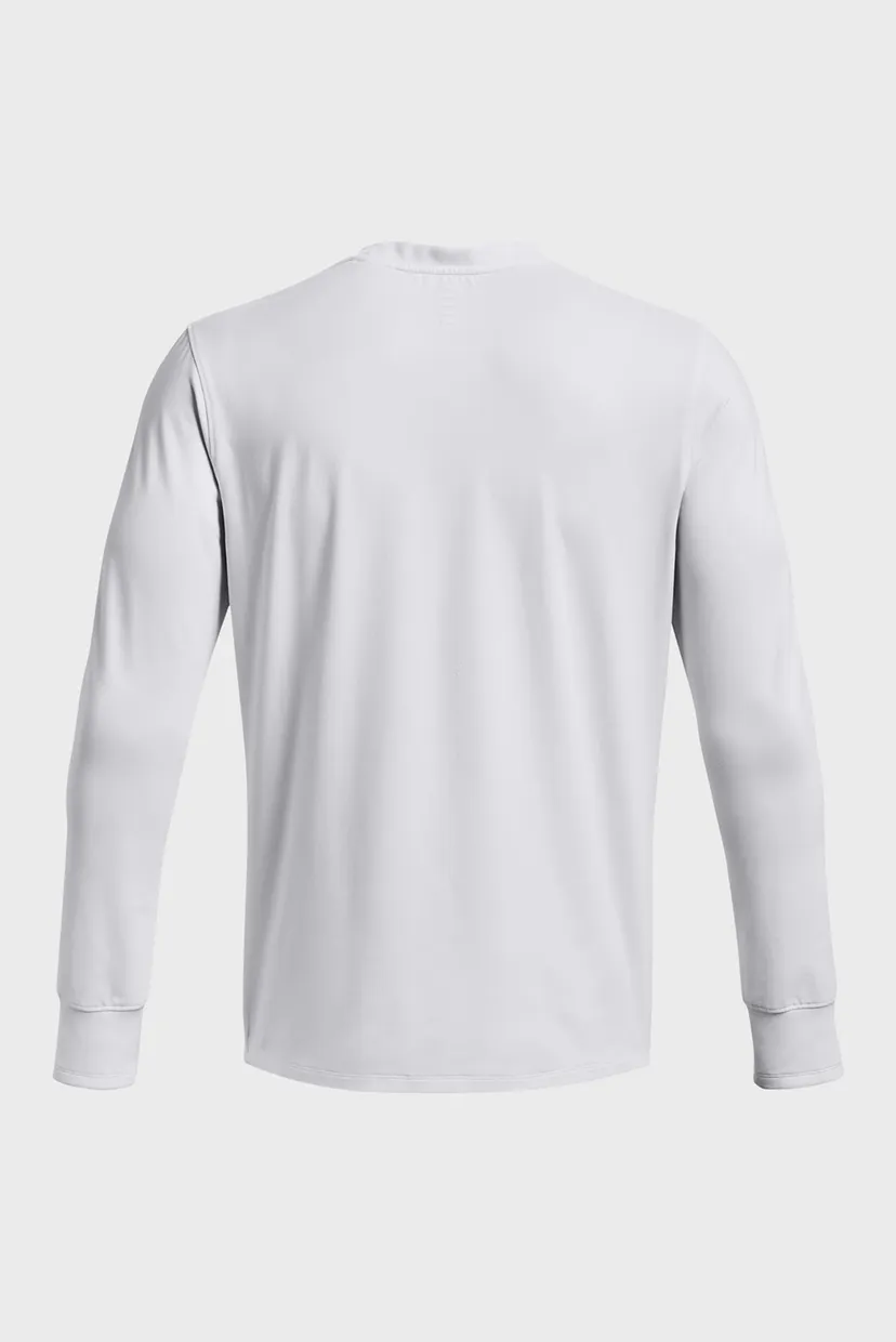Мужской белый лонгслив UA RUN LIKE A LONG SLEEVE 5