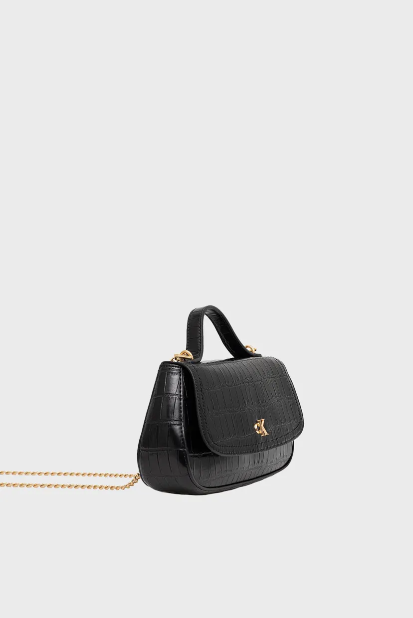 Сумка CK CROP TOP HANDLE BAG W CHAIN 3