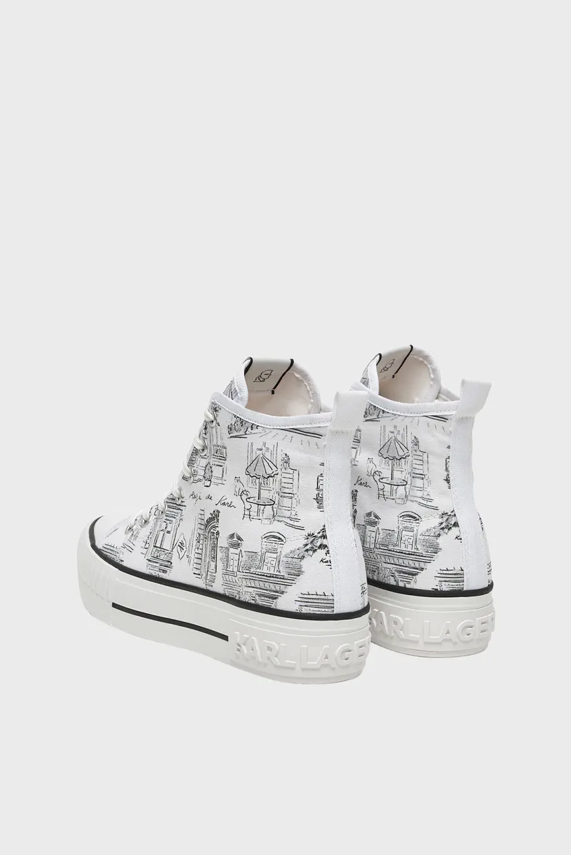 Кеды KAMPUS MAX Jorge Parra Print Hi 3