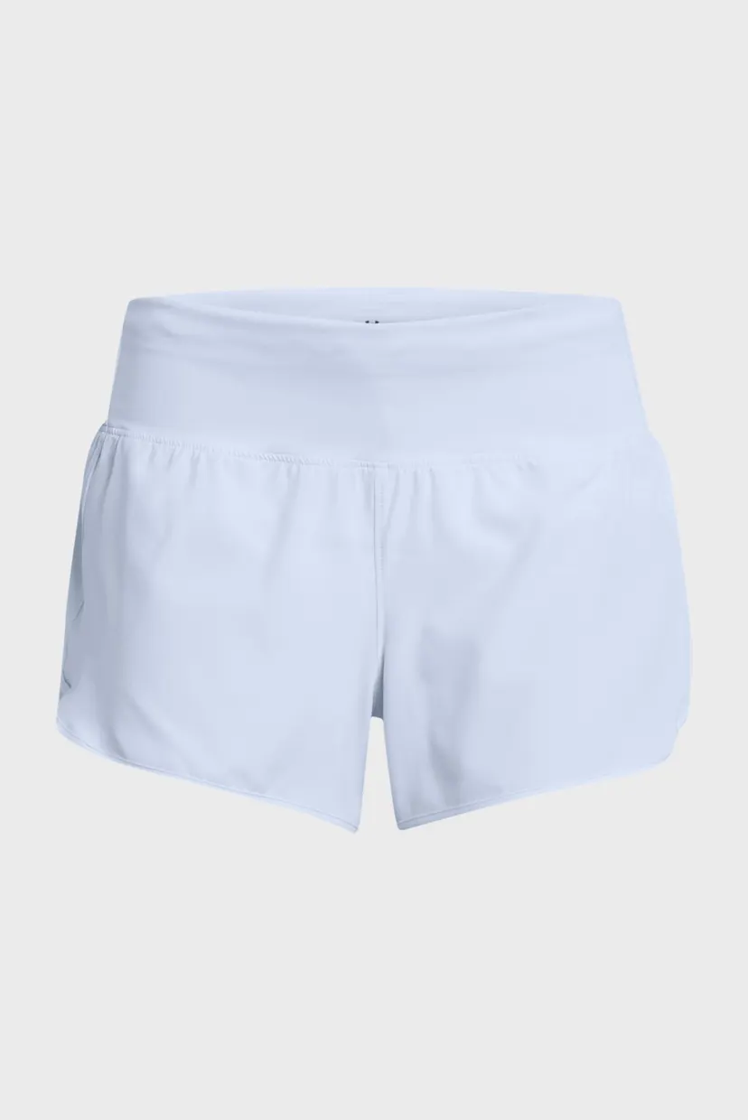 Женские голубые шорты UA Launch Pro 3'' Shorts 5