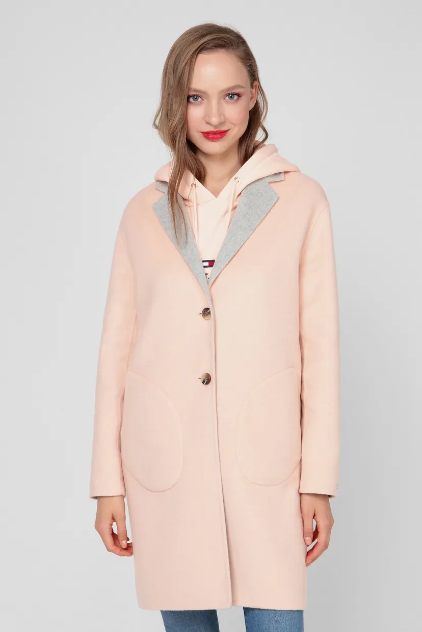 Женское двустороннее шерстяное пальто ALISON REV WOOL BLEND 6