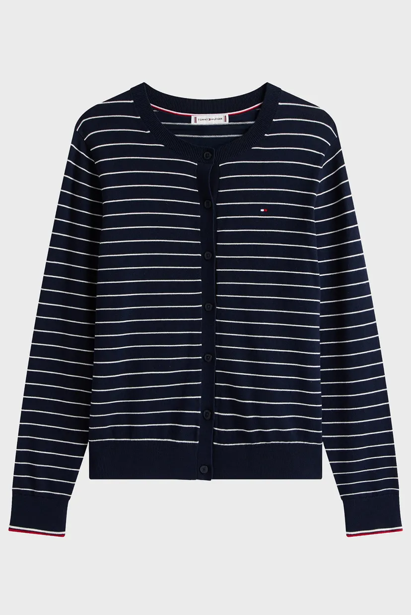 Свитер CO JERSEY STITCH C-NK LS CARDI 4
