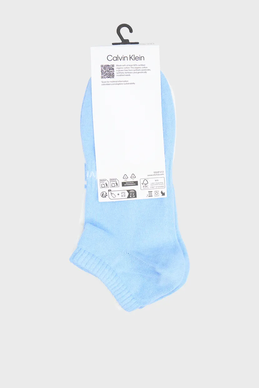 Носки CK MEN SNEAKER 2P LOGO STRIPE 3
