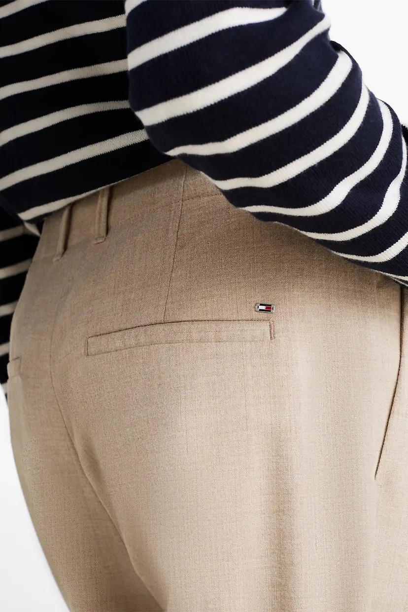Штаны SOFT WOOL MIX RELAXED STR PANT 5