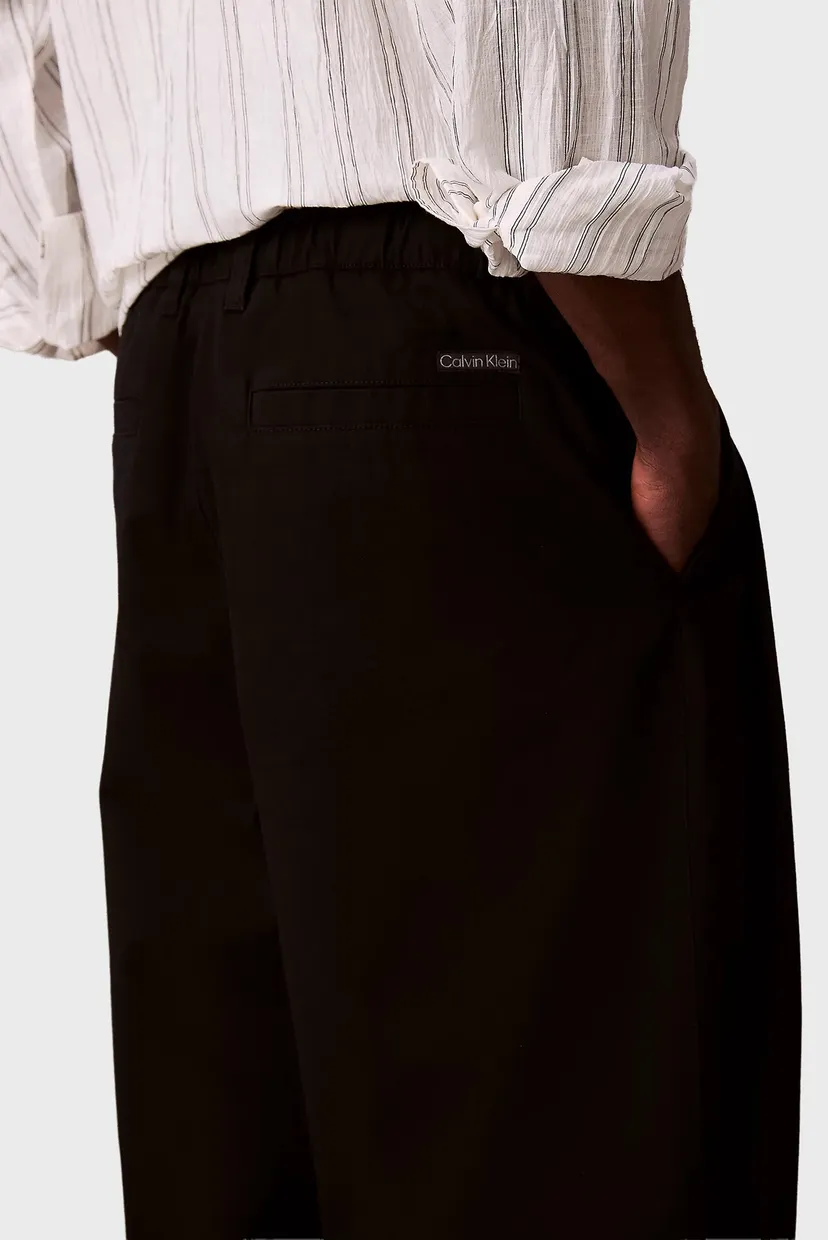 Штаны COTTON NYLON PLEATED HALF ELASTI 5