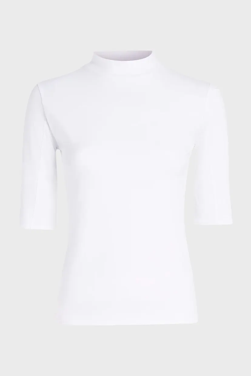 Футболка SMOOTH COTTON STRETCH MOCK TOP 5