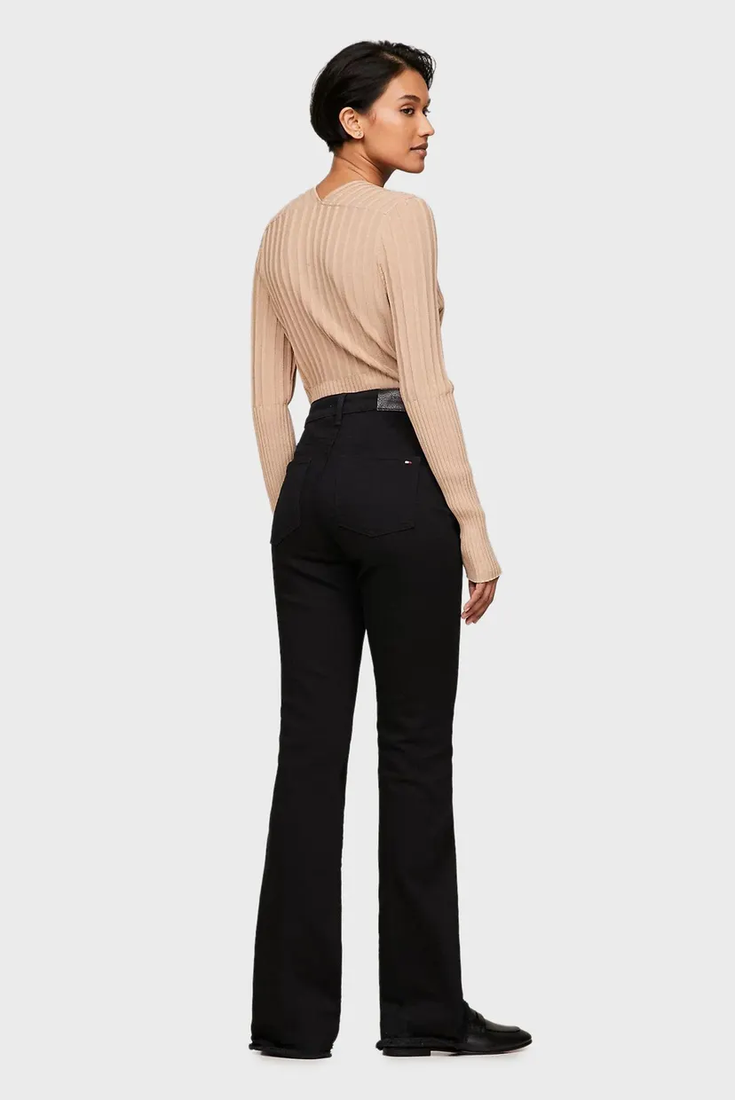 Женские черные джинсы BOOTCUT HW STAY BLACK 3