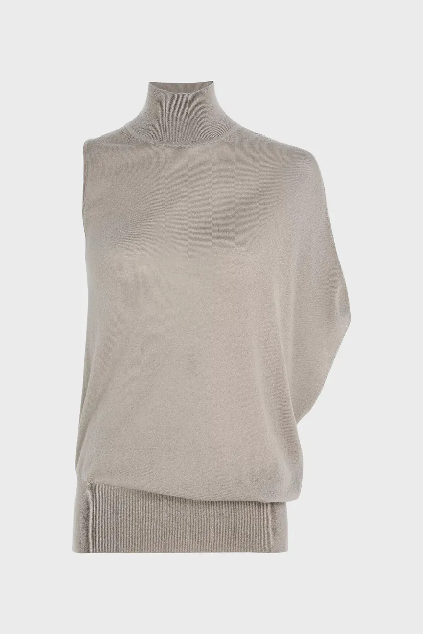 Свитер EXTRA FINE WOOL GATHERED SWEATER 5