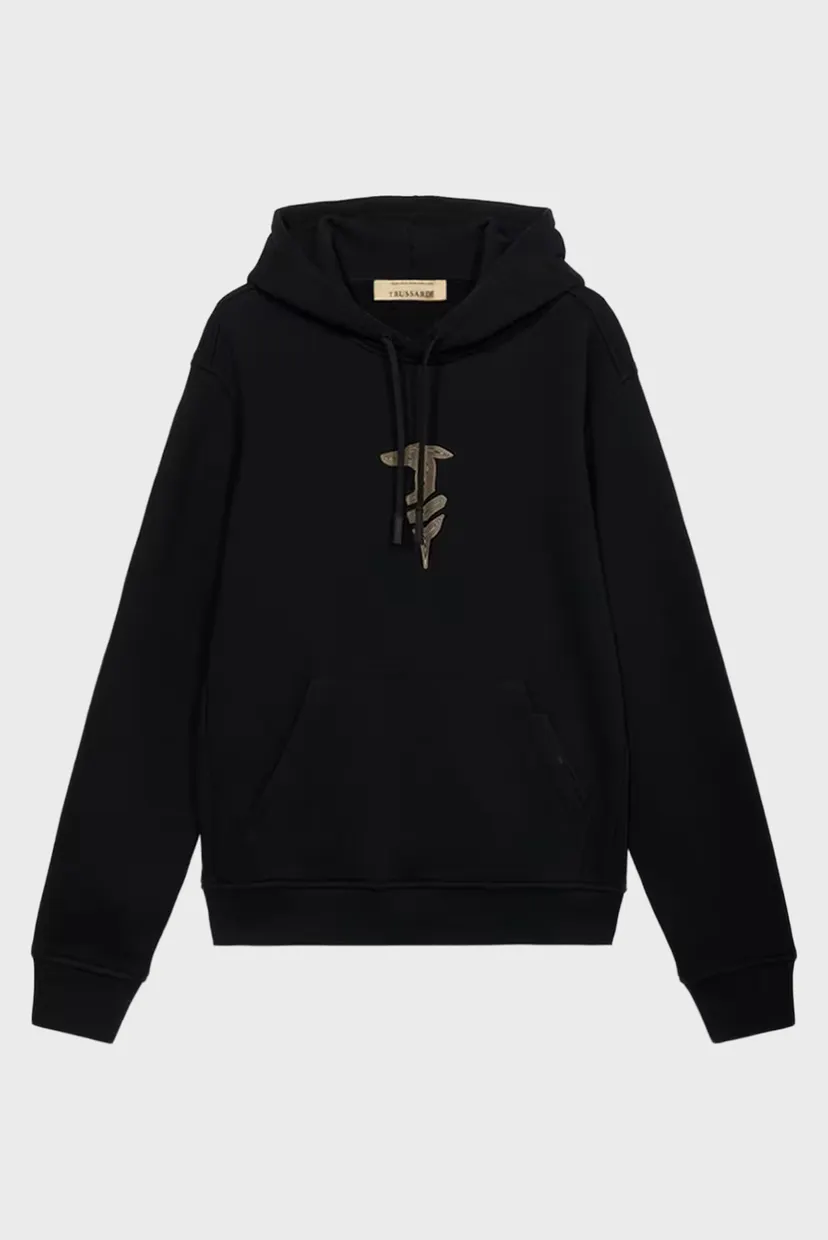 Худи MF508F01 SWEATSHIRT HOODIE WITH GREYHOUND OUTLINE PRINT IN DIAGONAL F 5