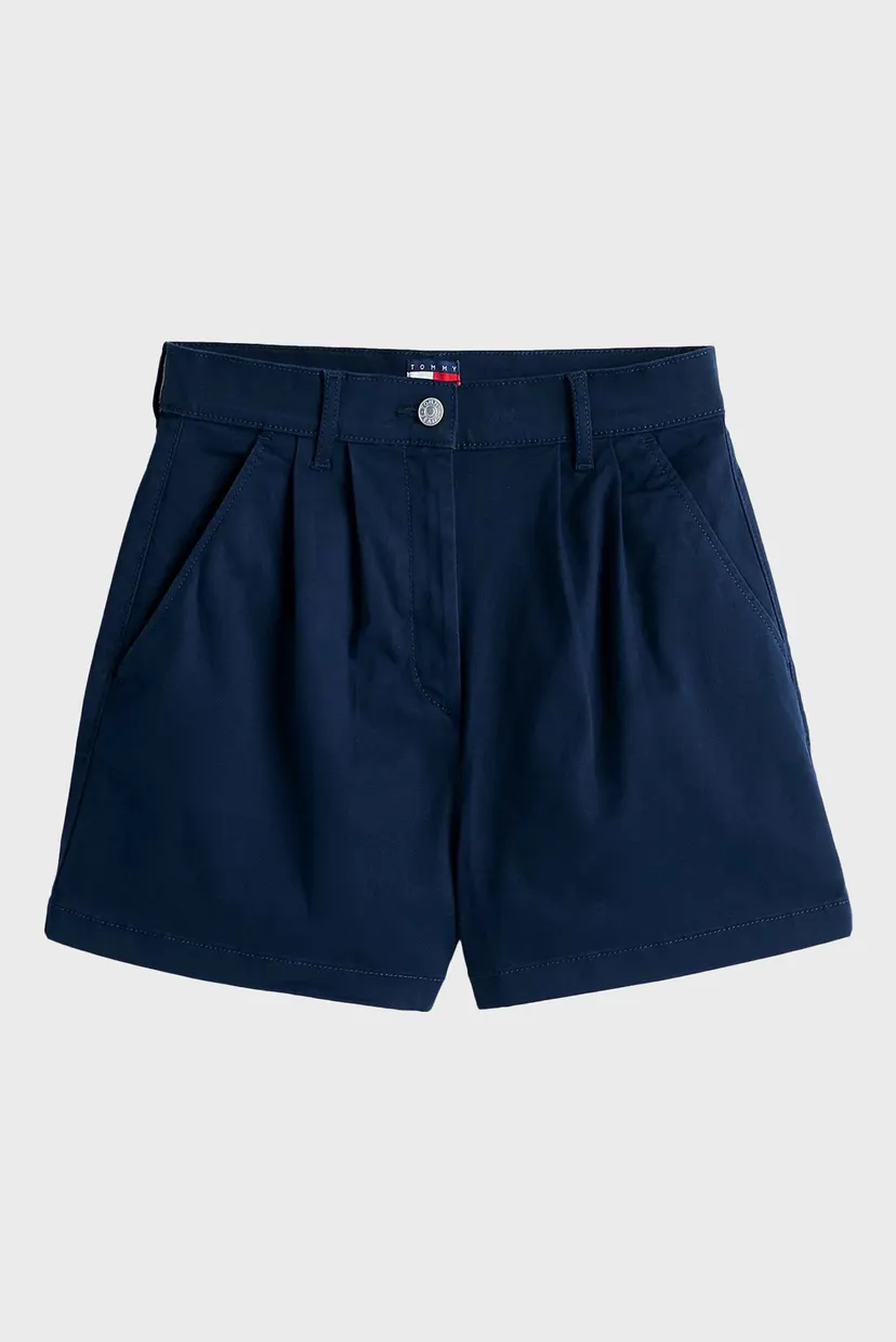 Женские темно-синие шорты CLAIRE HR PLEATED SHORT 5