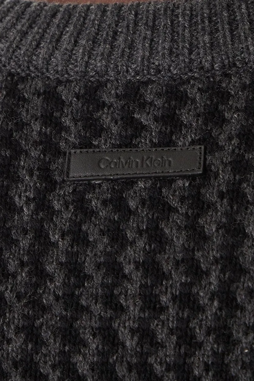 Свитер LS WOOL MENSWEAR PATTERN CRWNK S 4