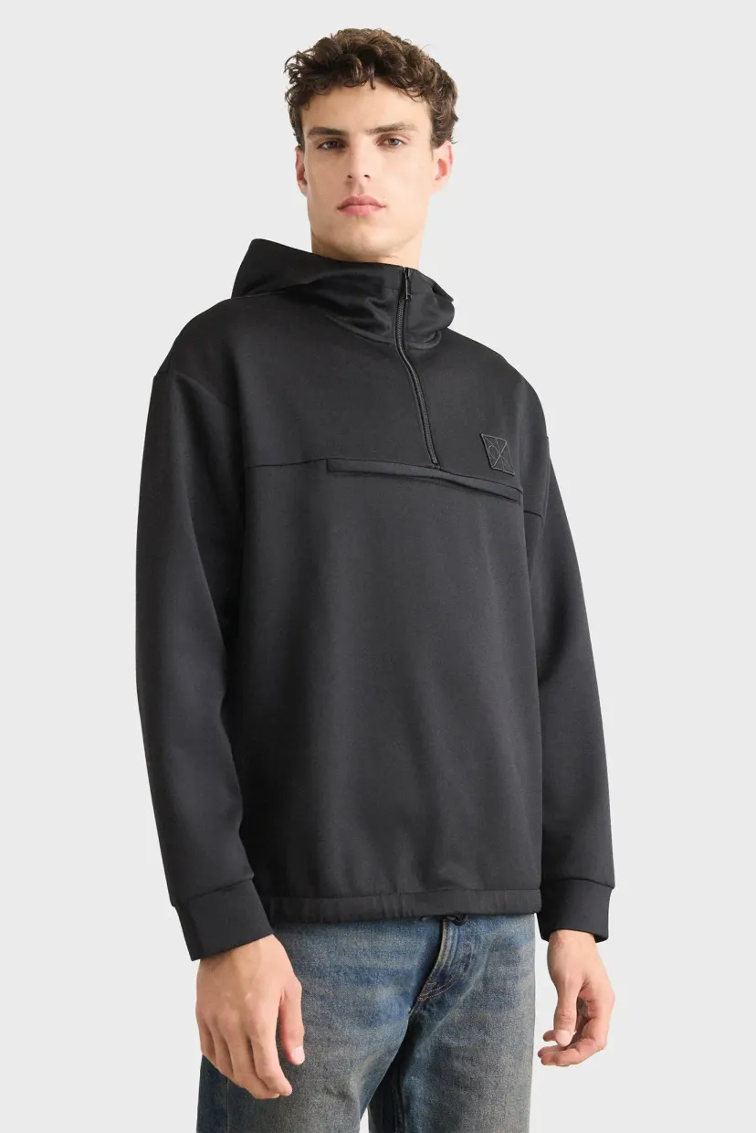 Худи HEAVY TRICOT QTR ZIP ANORAK HOOD 3