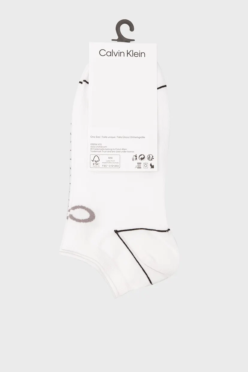 Носки CK WOMEN SNEAKER 2P ALL OVER L 6