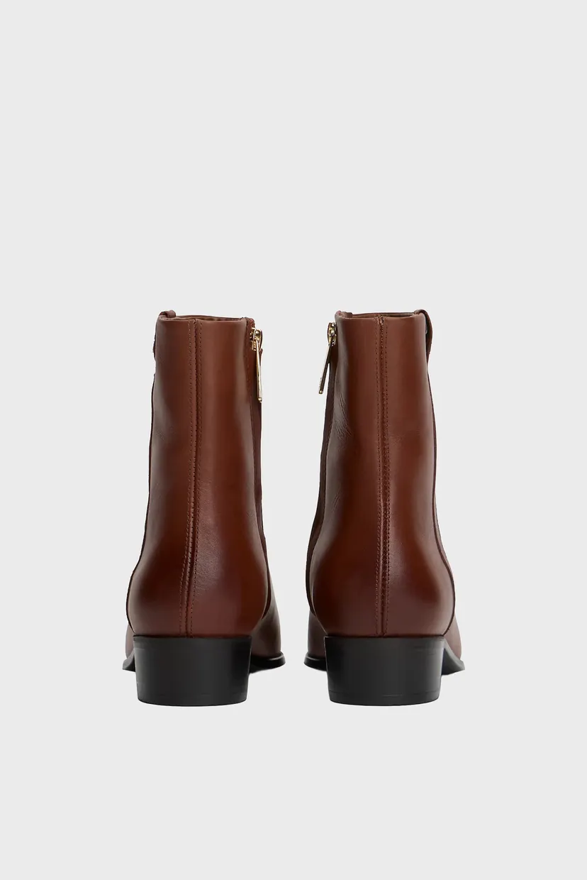 Ботильоны TH LEATHER POINTY ZIP BOOTIE 4