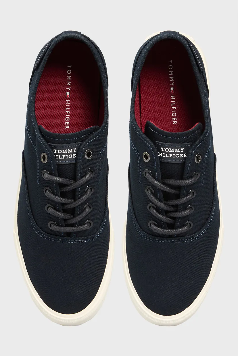 Мужские темно-синие кеды TH HI VULC LOW OXFORD TWILL 4