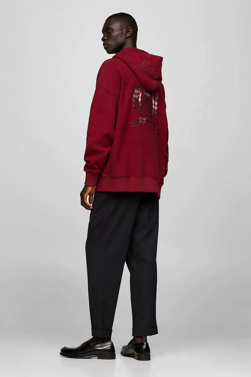 Худи THC TARTAN OVERSIZED HOODIE 3