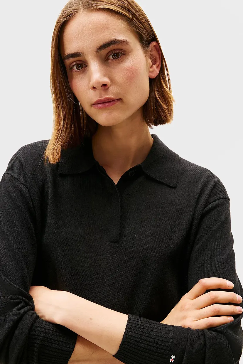 Свитер MERINO POLO-NK LS SWEATER 4
