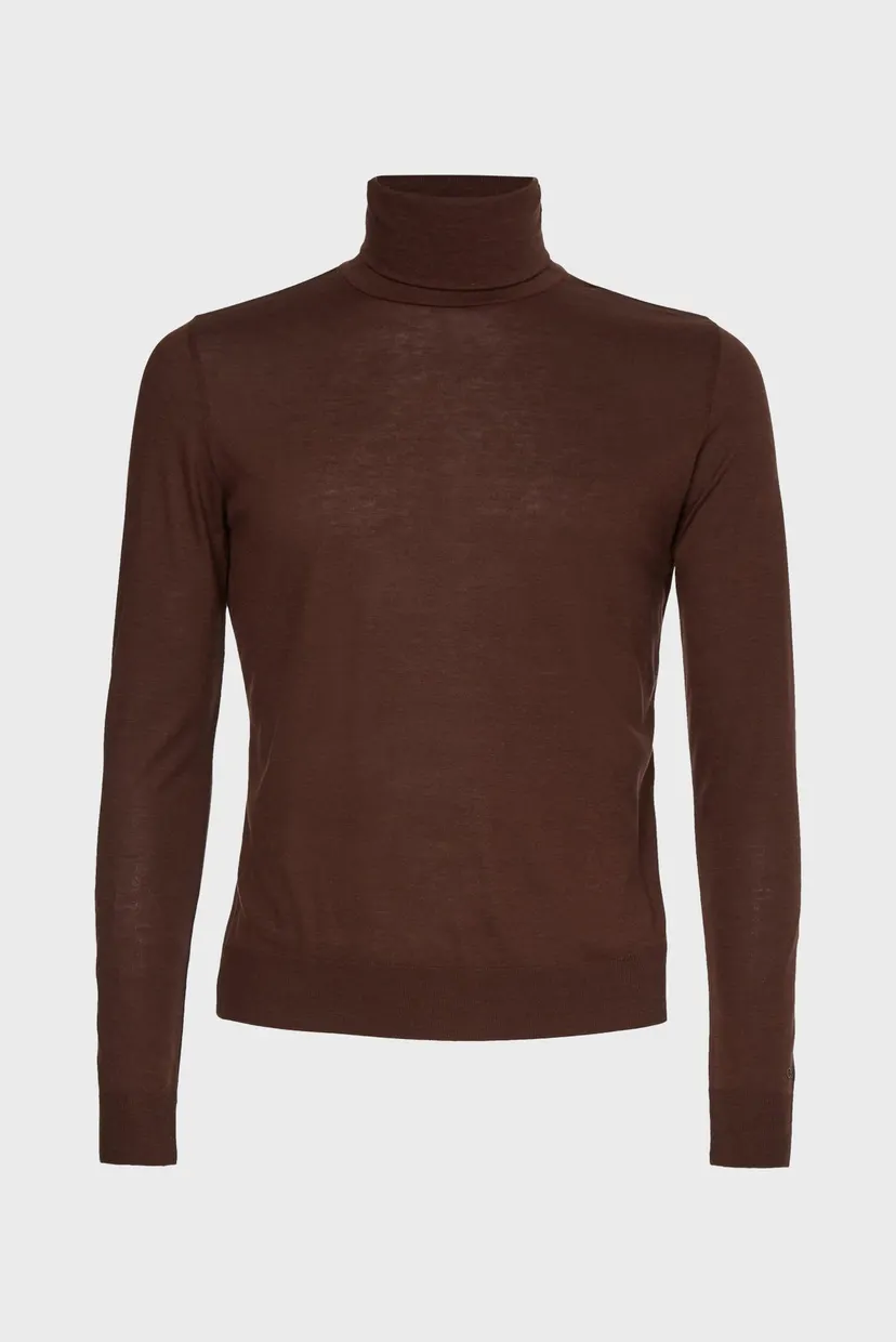 Лонгслив LYOCELL KNIT ROLL NECK TOP 5